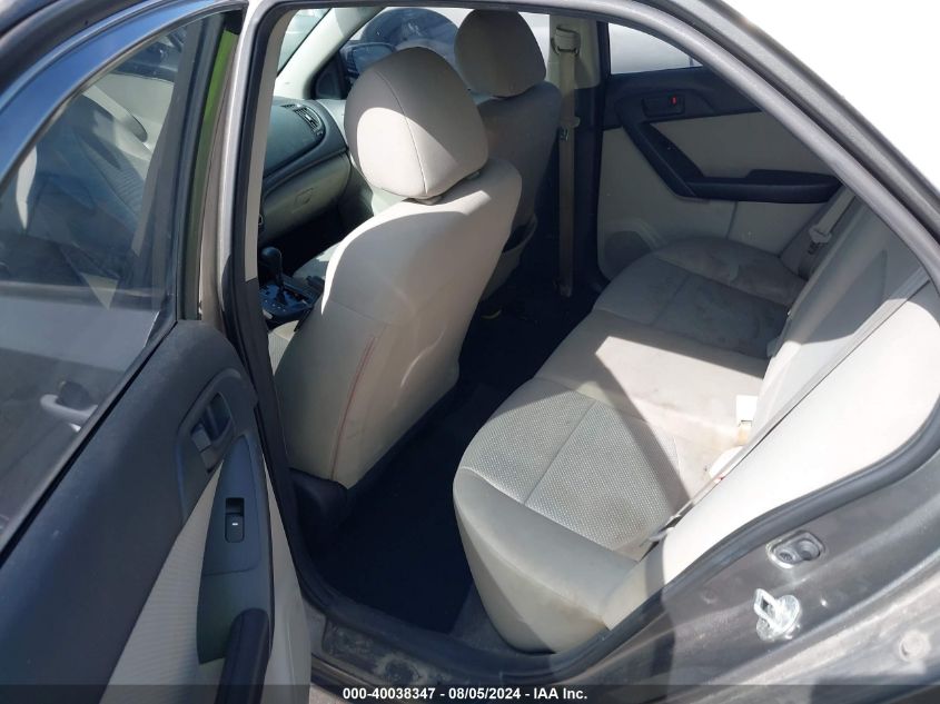 2010 Kia Forte Ex VIN: KNAFU4A27A5109921 Lot: 40038347