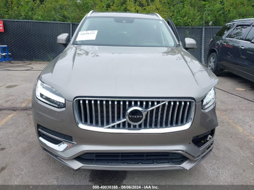 2020 Volvo Xc90 T6 Inscription 6 Passenger VIN: YV4A221L9L1580640 Lot: 40038355