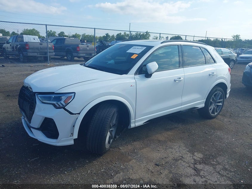 2022 Audi Q3 Premium Plus S Line 45 VIN: WA1EECF31N1150382 Lot: 40038359