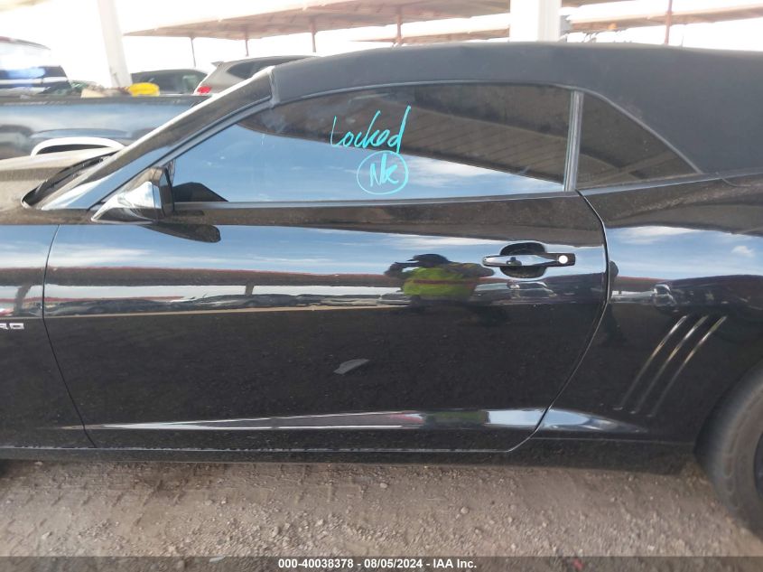 2012 Chevrolet Camaro 2Ss VIN: 2G1FK3DJ1C9102919 Lot: 40038378