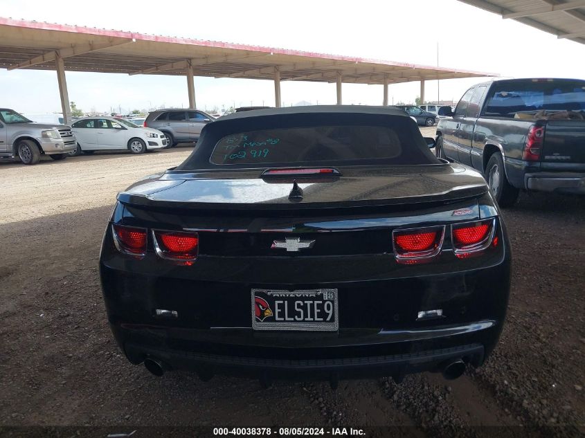2012 Chevrolet Camaro 2Ss VIN: 2G1FK3DJ1C9102919 Lot: 40038378