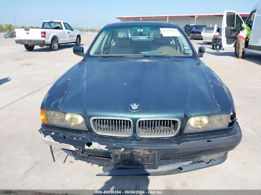 WBAGF8323WDL52044 1998 BMW 740Ia