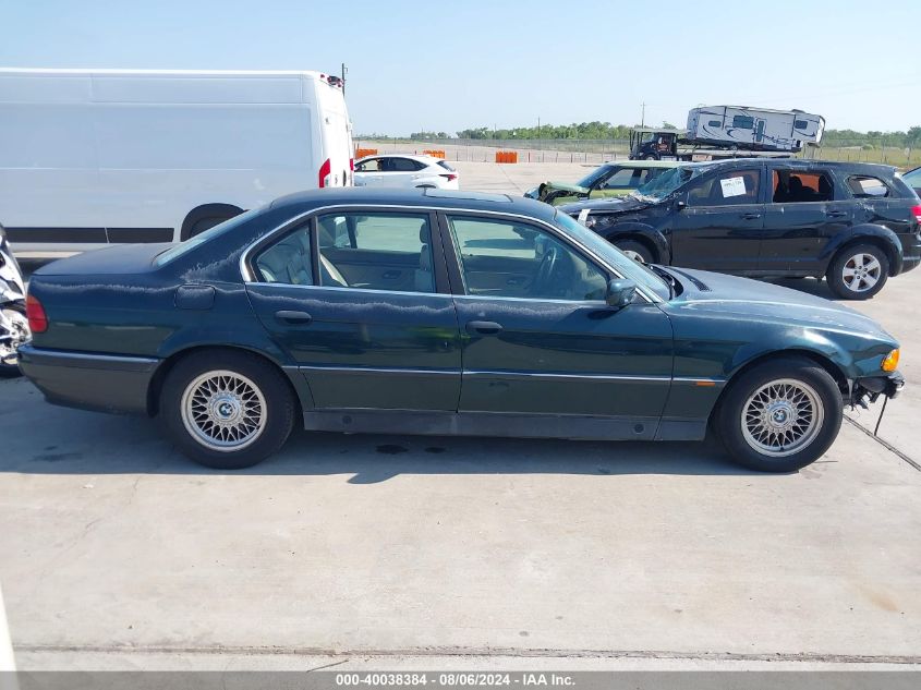 WBAGF8323WDL52044 1998 BMW 740Ia