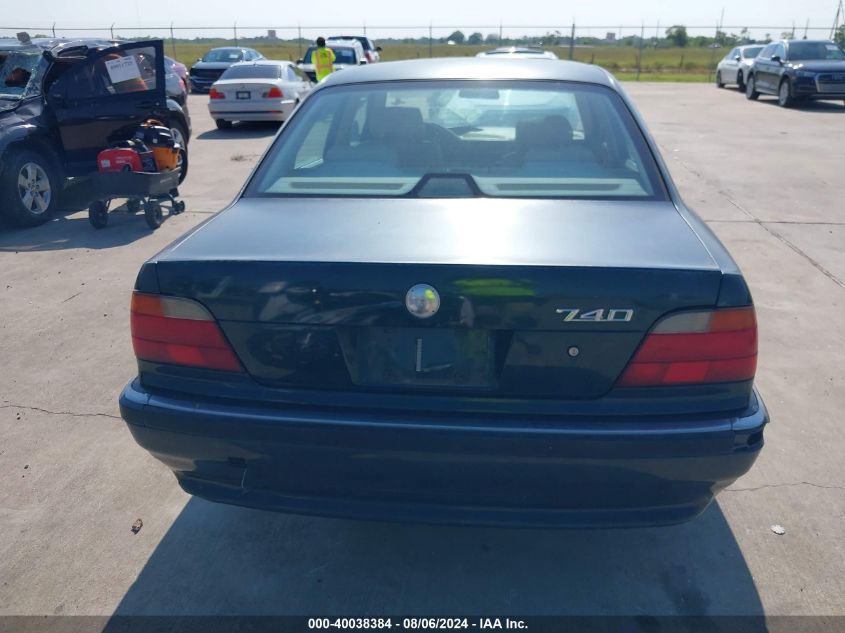 WBAGF8323WDL52044 1998 BMW 740Ia