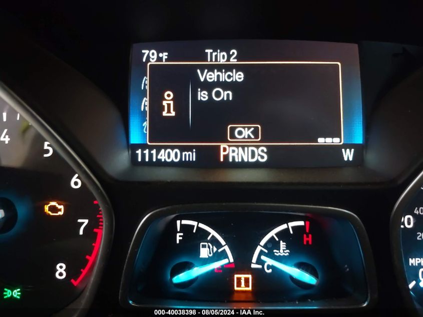 2018 Ford Escape Se VIN: 1FMCU9GD9JUB01980 Lot: 40038398