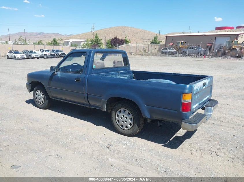 1990 Toyota Pickup 1/2 Ton Short Wheelbase VIN: JT4RN81A4L0048118 Lot: 40038447