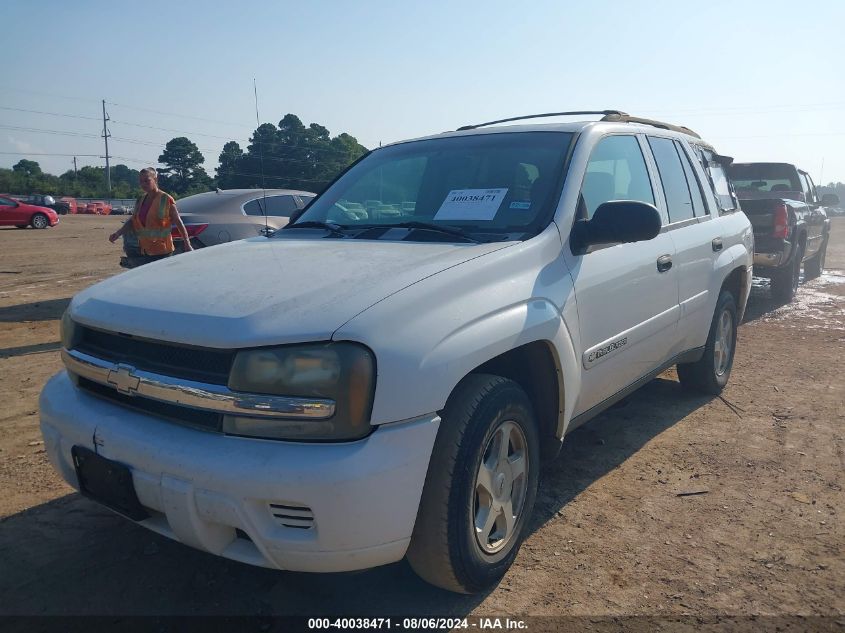 2002 Chevrolet Trailblazer Ls VIN: 1GNDS13S322468978 Lot: 40038471