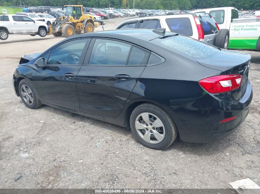 2017 Chevrolet Cruze Ls Auto VIN: 1G1BC5SM0H7262691 Lot: 40038496