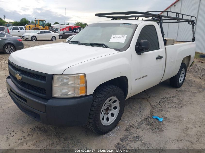 2010 Chevrolet Silverado 1500 Work Truck VIN: 1GCPCPEX7AZ210726 Lot: 40038497