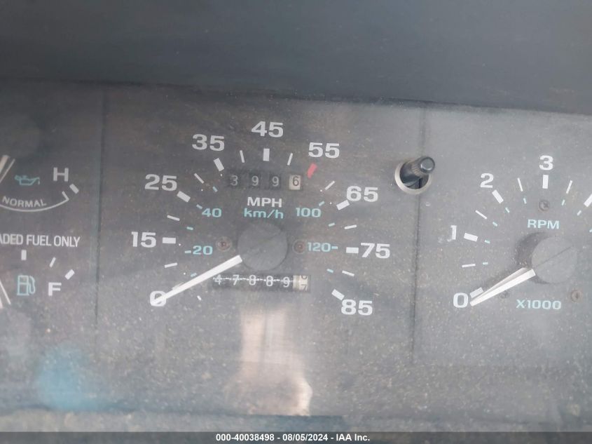 1993 Ford Ranger VIN: 1FTCR10X5PPB17578 Lot: 40038498