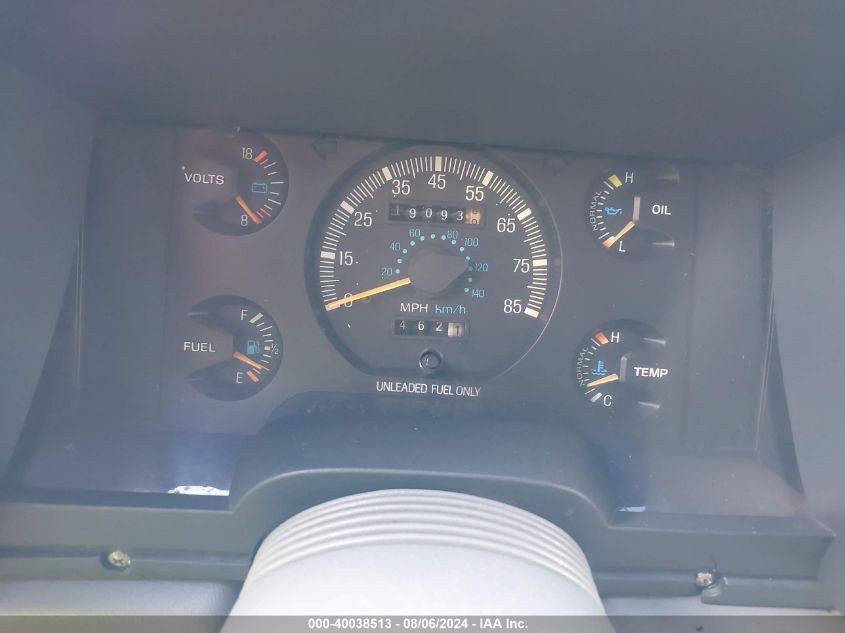 1990 Ford Aerostar VIN: 1FMCA11U7LZB40298 Lot: 40038513