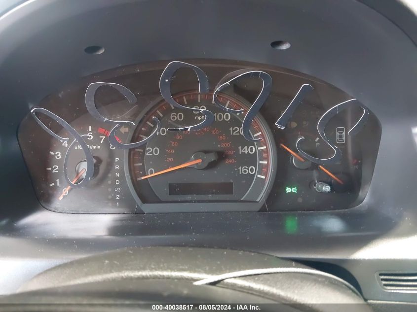 2005 Honda Accord 2.4 Lx VIN: 1HGCM72355A011984 Lot: 40038517