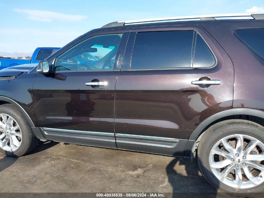 2013 Ford Explorer Limited VIN: 1FM5K8F81DGC03791 Lot: 40038535