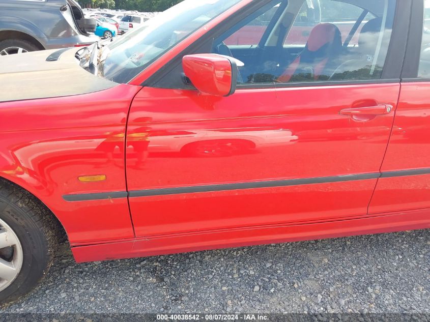 2001 BMW 325 I VIN: WBAAV33421EE75918 Lot: 40038542