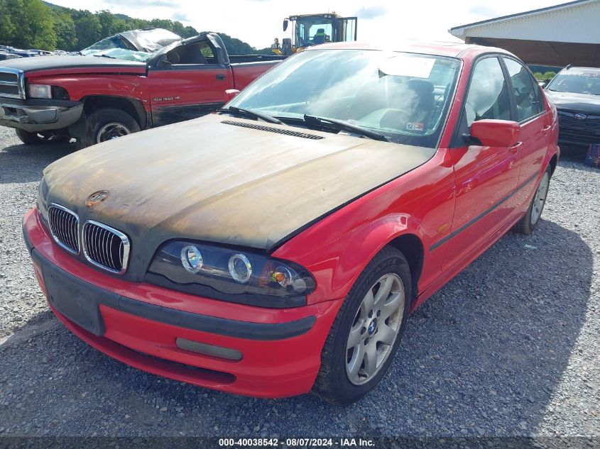2001 BMW 325 I VIN: WBAAV33421EE75918 Lot: 40038542