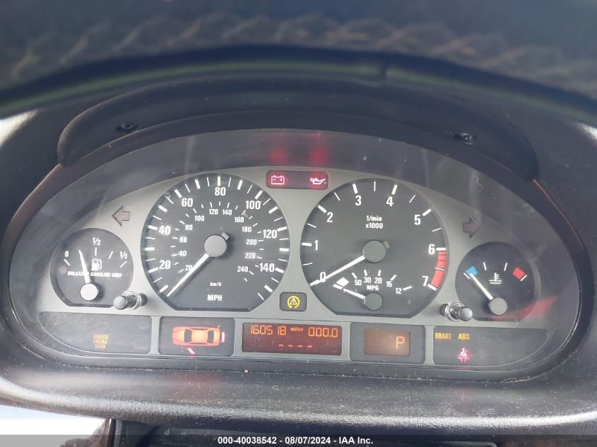 2001 BMW 325 I VIN: WBAAV33421EE75918 Lot: 40038542