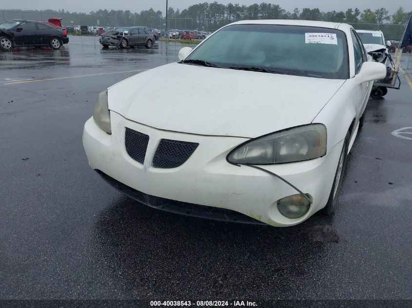 2005 Pontiac Grand Prix VIN: 2G2WP522751162550 Lot: 40038543