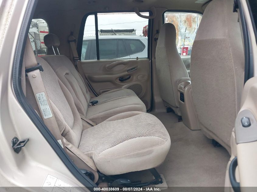 1998 Ford Expedition VIN: 1FMRU18W7WLC00905 Lot: 40038609