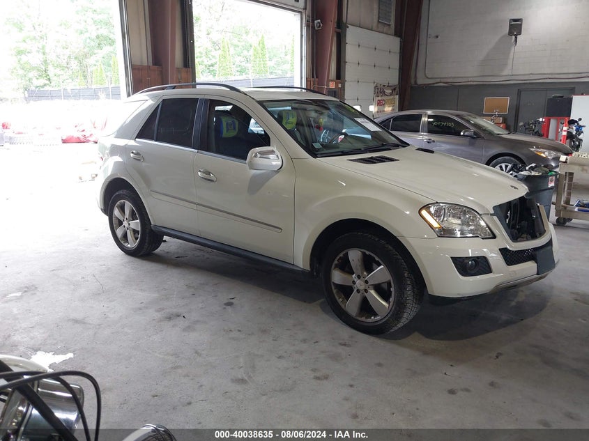 2010 Mercedes-Benz Ml 350 4Matic VIN: 4JGBB8GB5AA559043 Lot: 40038635