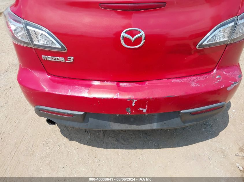 2011 Mazda Mazda3 I Touring VIN: JM1BL1VG5B1476026 Lot: 40038641