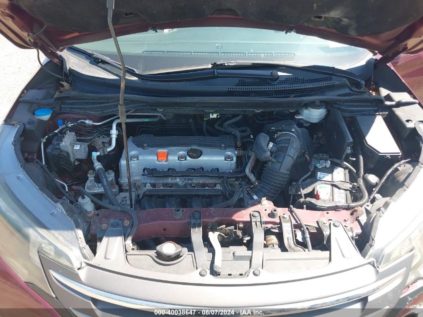 2012 Honda Cr-V Ex VIN: 5J6RM4H51CL045450 Lot: 40038647