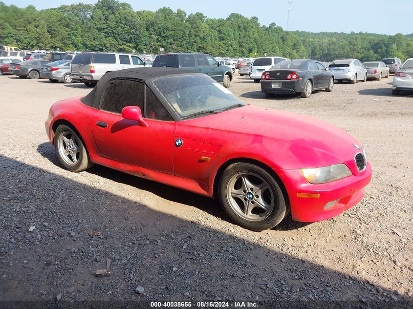 1997 BMW Z3 1.9L Roadster VIN: 4USCH7325VLB79165 Lot: 40038655