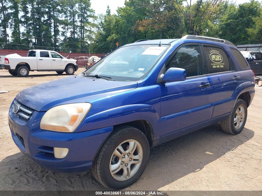 KNDJF723267189379 2006 Kia Sportage Ex V6/Lx V6