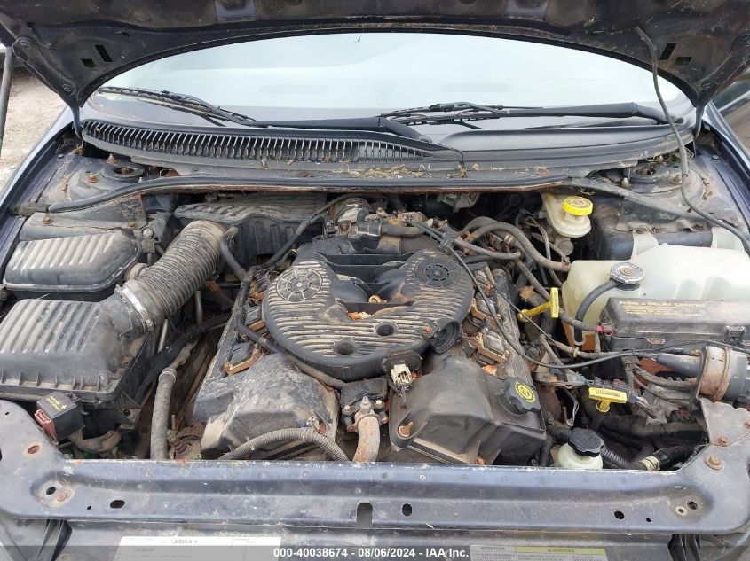 2002 Dodge Intrepid Se VIN: 2B3HD46R02H287750 Lot: 40038674