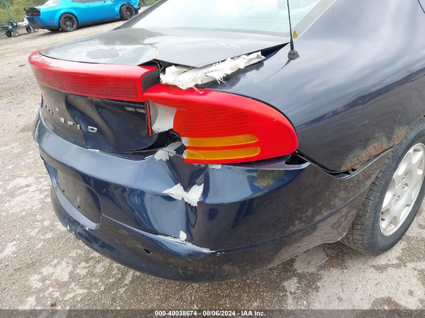 2002 Dodge Intrepid Se VIN: 2B3HD46R02H287750 Lot: 40038674