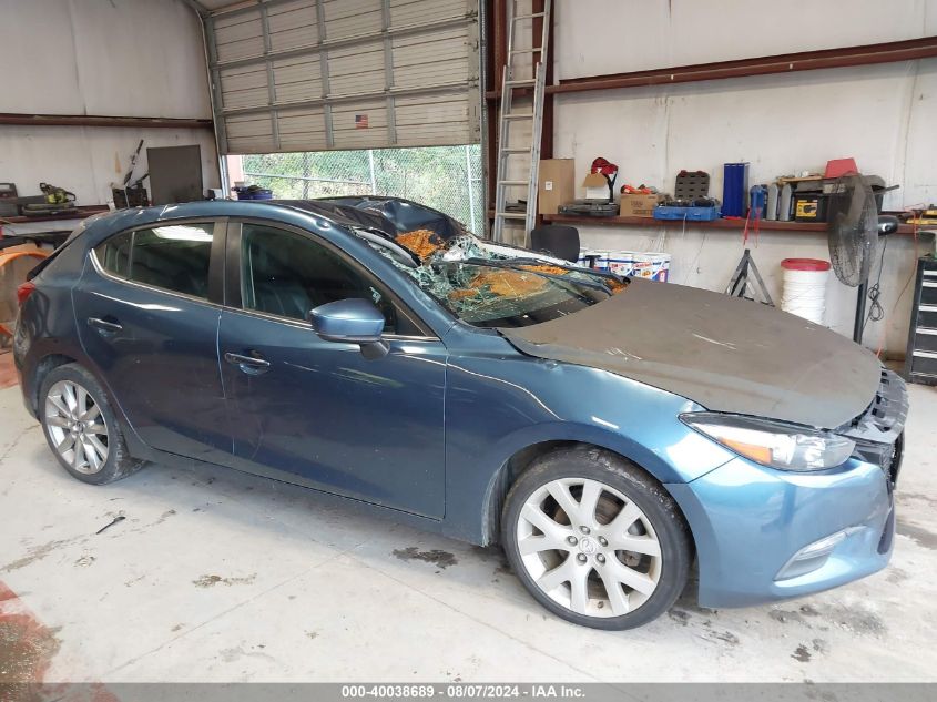 2017 Mazda Mazda3 Touring VIN: 3MZBN1L78HM118263 Lot: 40038689