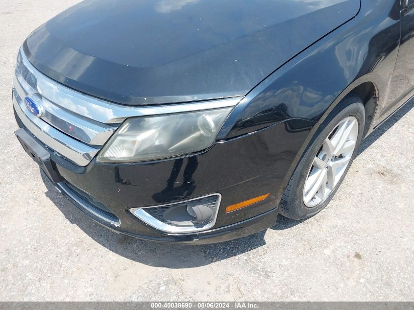 2012 Ford Fusion Sel VIN: 3FAHP0JGXCR258269 Lot: 40038690