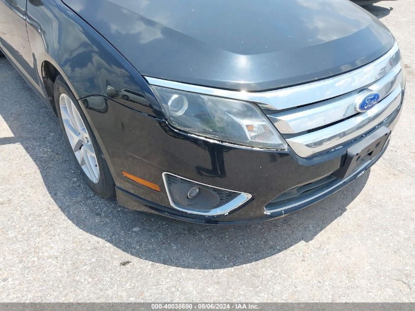 2012 Ford Fusion Sel VIN: 3FAHP0JGXCR258269 Lot: 40038690
