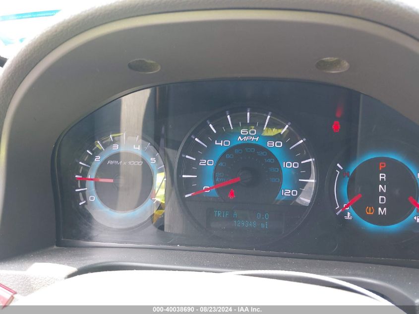 2012 Ford Fusion Sel VIN: 3FAHP0JGXCR258269 Lot: 40038690