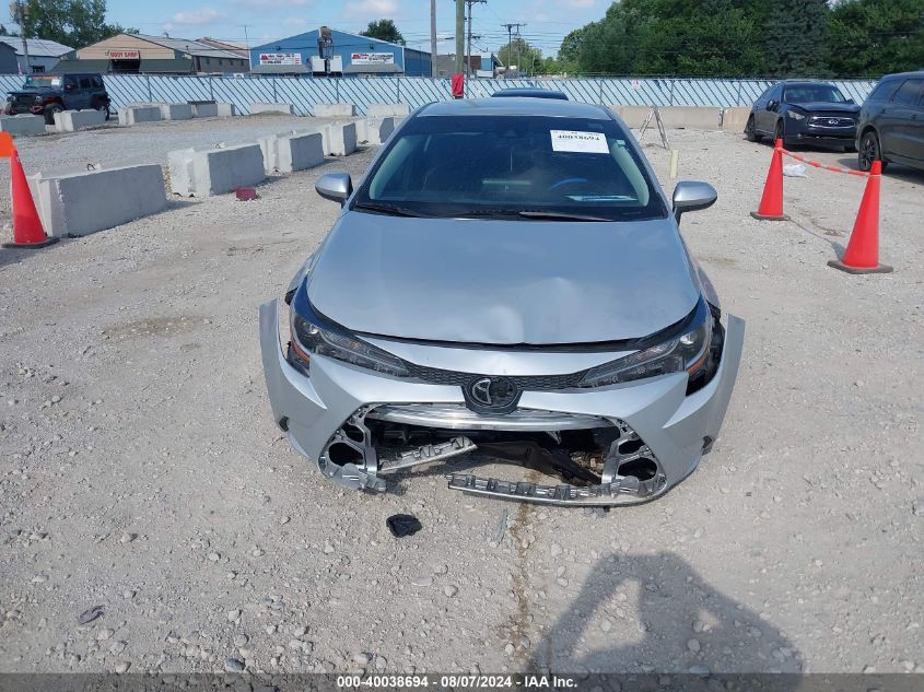 2022 Toyota Corolla Le VIN: 5YFEPMAE8NP290231 Lot: 40038694