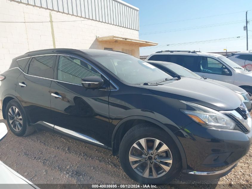 2015 Nissan Murano Sv VIN: 5N1AZ2MG9FN265648 Lot: 40038695