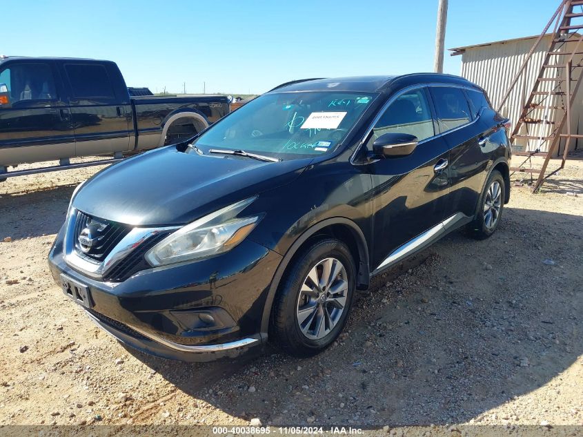 5N1AZ2MG9FN265648 2015 NISSAN MURANO - Image 2