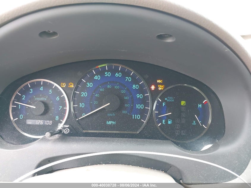 2008 Toyota Sienna Xle VIN: 5TDZK22C68S190058 Lot: 40038728