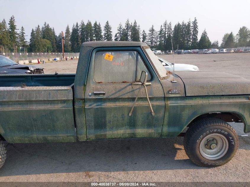 1979 Ford F150 VIN: F14HREA5875 Lot: 40038737
