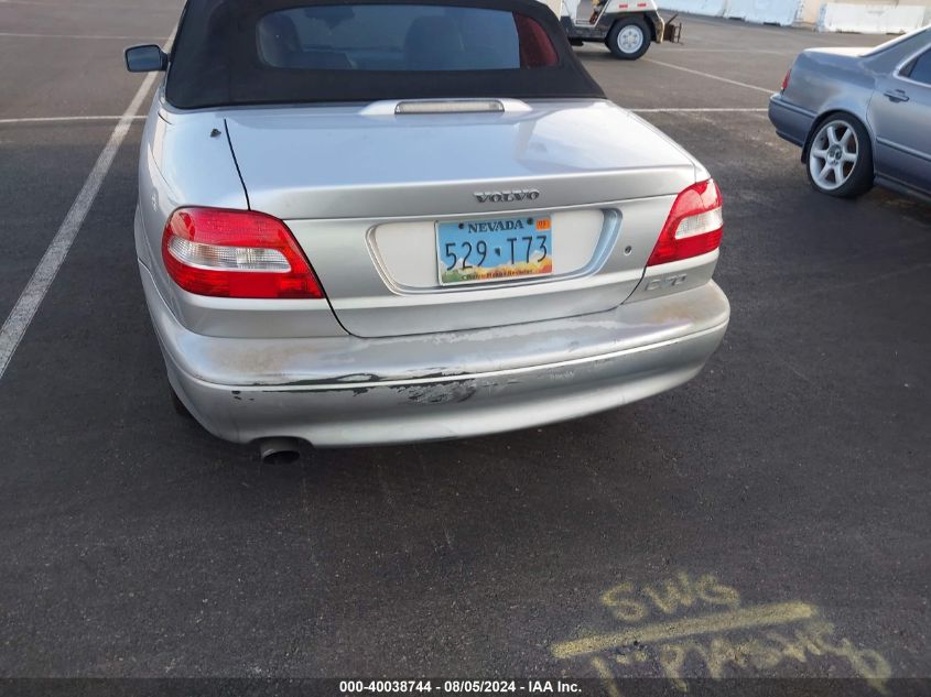 2004 Volvo C70 Ht VIN: YV1NC62D94J049031 Lot: 40038744