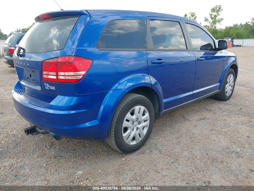 2015 Dodge Journey American Value Pkg VIN: 3C4PDCAB9FT617137 Lot: 40038754