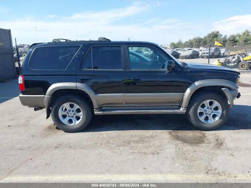 1999 Toyota 4Runner Limited VIN: JT3GN87R6X0126624 Lot: 40038783