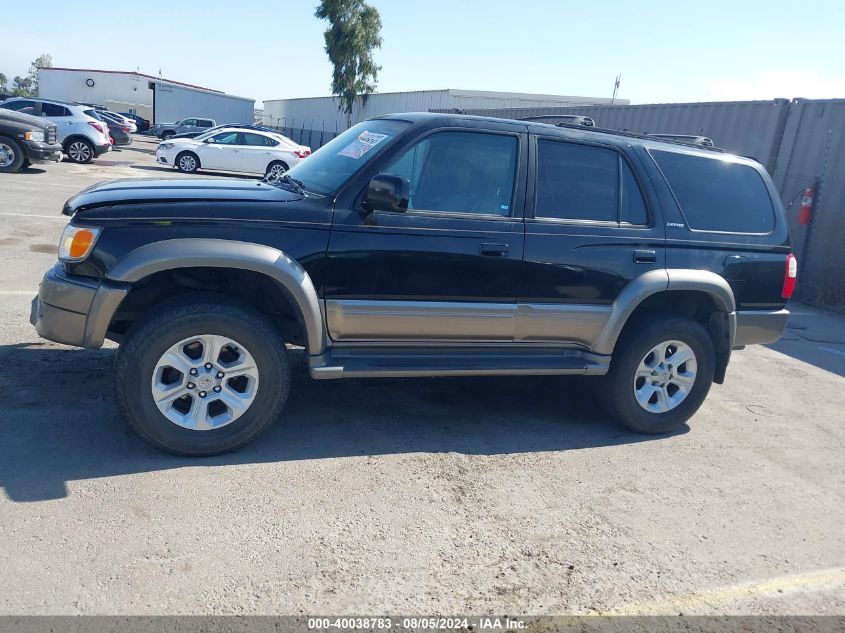 1999 Toyota 4Runner Limited VIN: JT3GN87R6X0126624 Lot: 40038783