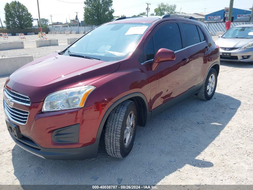 3GNCJLSB8GL259205 2016 CHEVROLET TRAX - Image 2