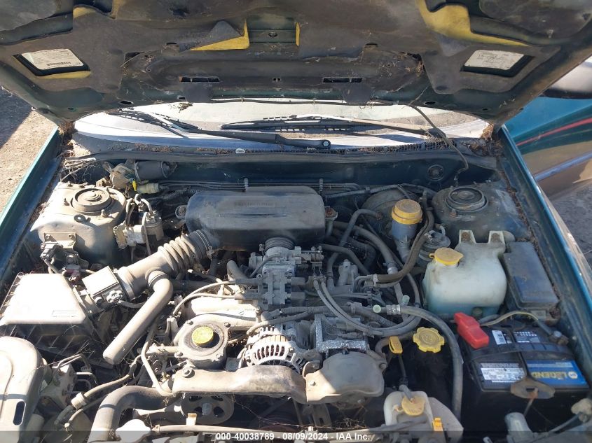 1997 Subaru Impreza Outback Sport VIN: JF1GF4857VG805129 Lot: 40038789