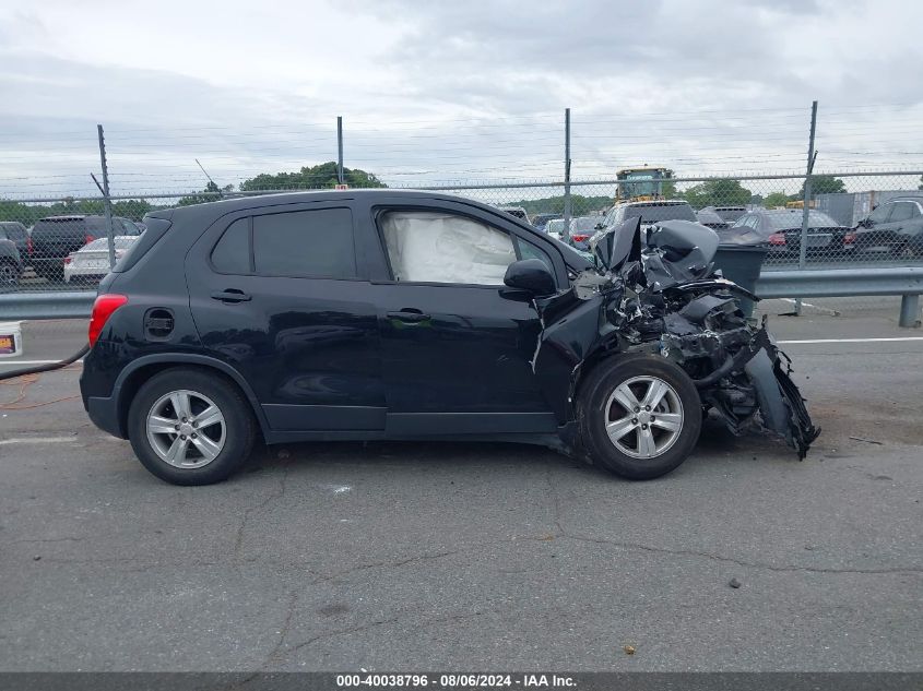 2020 Chevrolet Trax Fwd Ls VIN: 3GNCJKSB0LL333270 Lot: 40038796