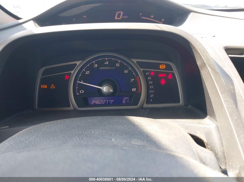 2010 Honda Civic Exl VIN: 19XFA1F98AE047966 Lot: 40038801