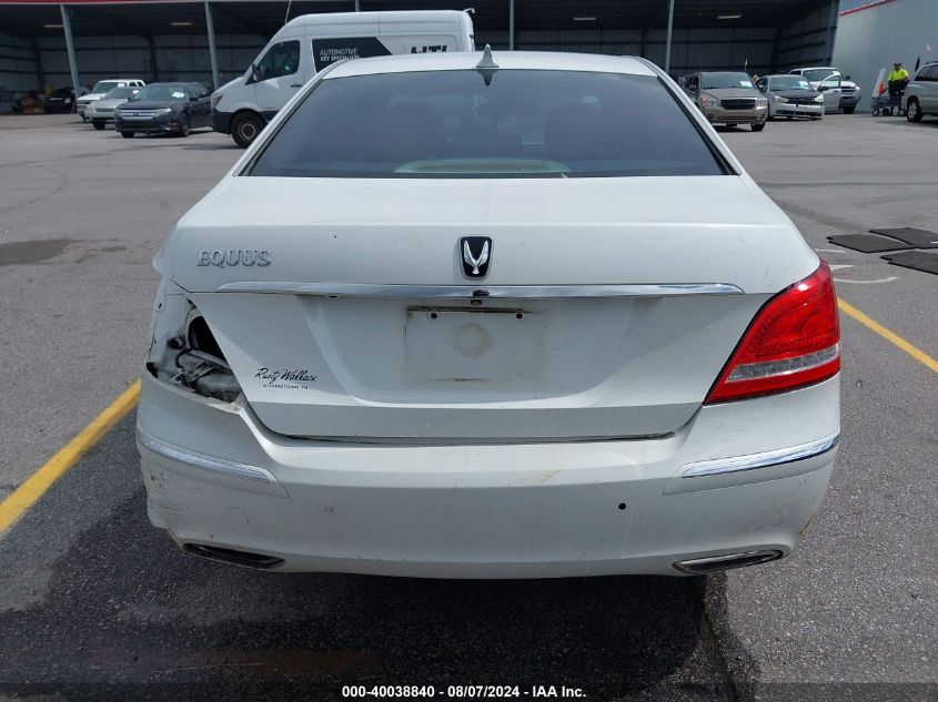 2012 Hyundai Equus Signature VIN: KMHGH4JH4CU055031 Lot: 40038840