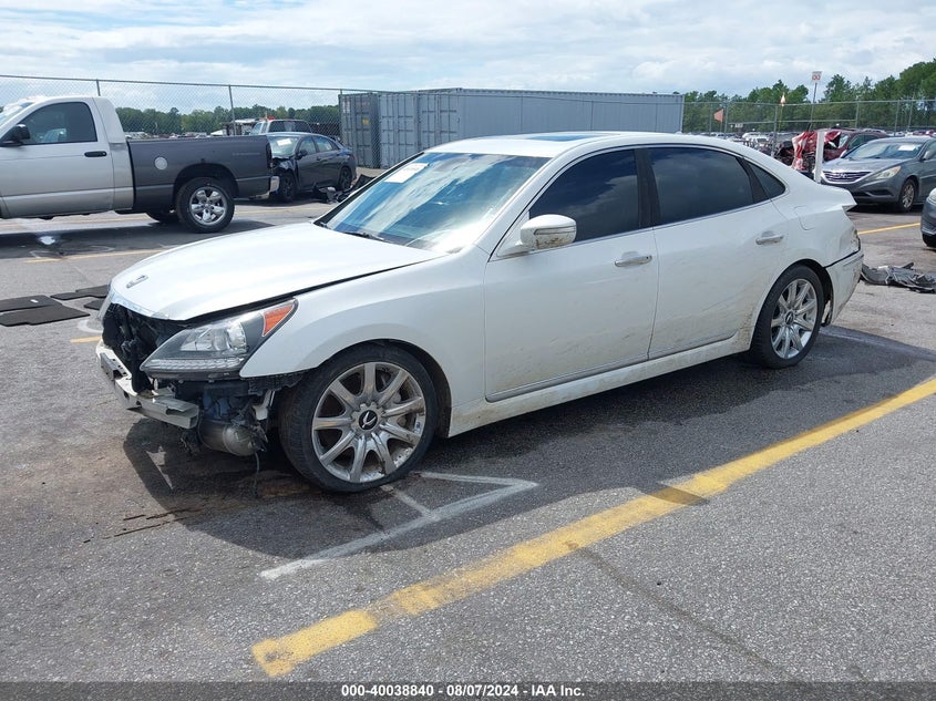 2012 Hyundai Equus Signature VIN: KMHGH4JH4CU055031 Lot: 40038840