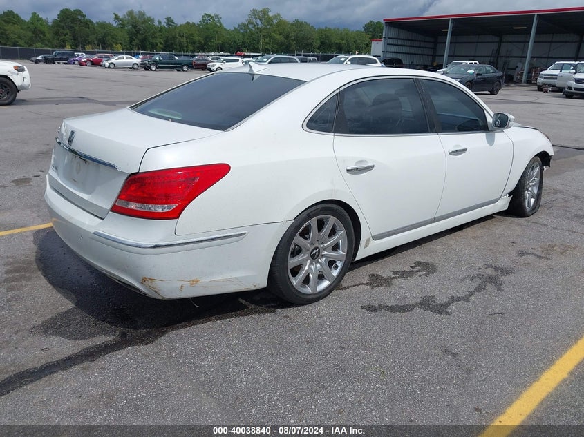 2012 Hyundai Equus Signature VIN: KMHGH4JH4CU055031 Lot: 40038840