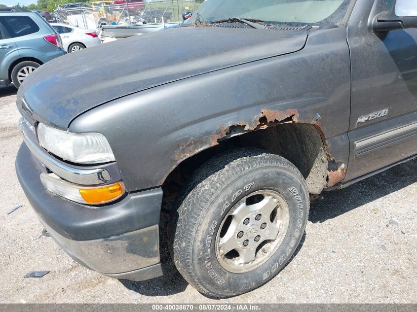 2000 Chevrolet Silverado 1500 Ls VIN: 1GCEK14T0YE198779 Lot: 40038870